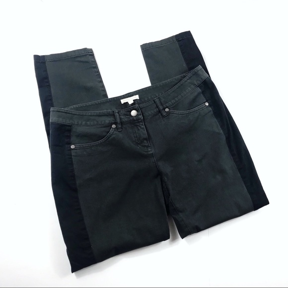 Eileen Fisher Organic Cotton Tuxedo Pant Petite - Picture 2 of 8